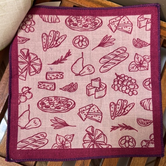 🎁NIP Washable Cocktail Napkins (Set of 4) - Picture 6 of 7